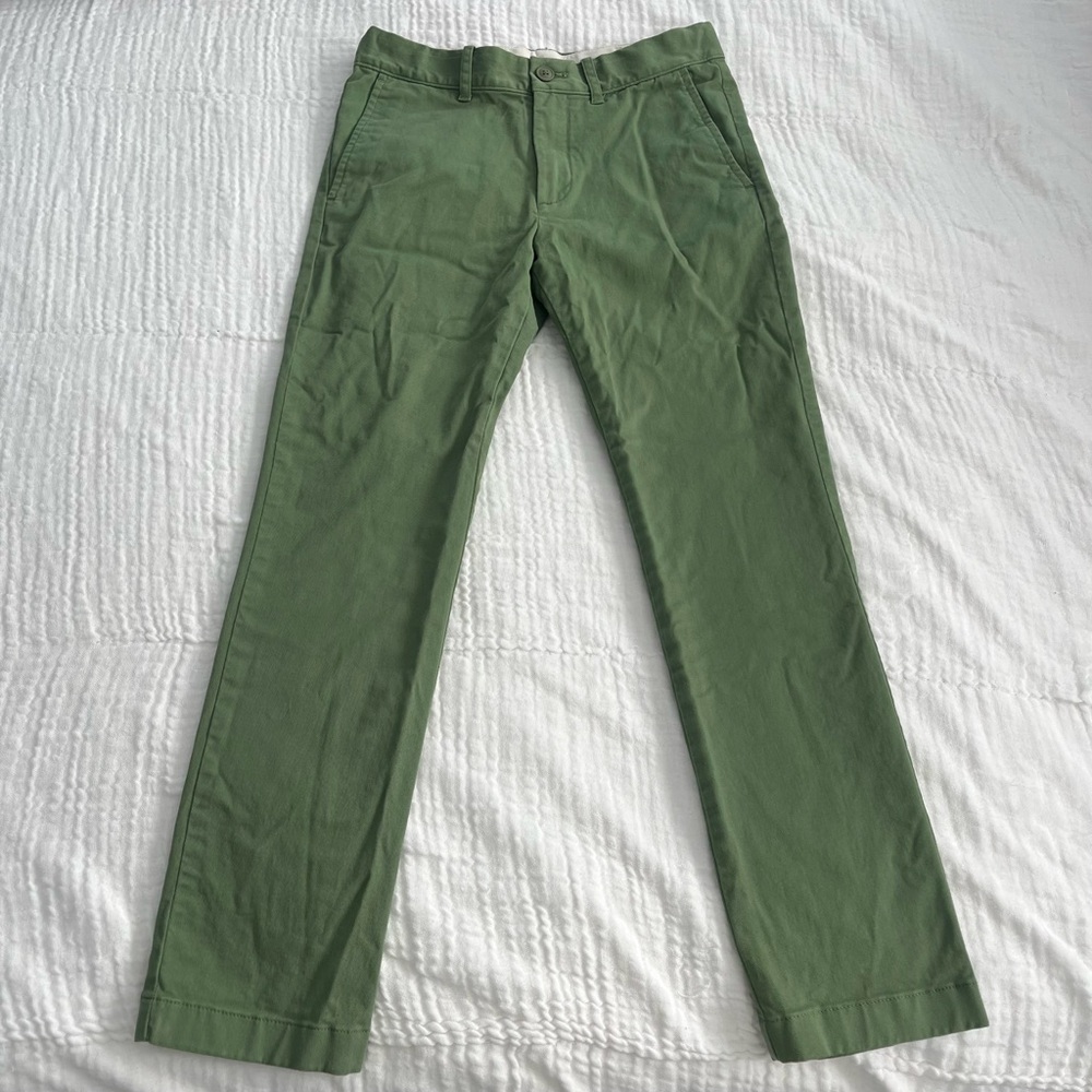 J.Crew Skinny Stretch Green Pants